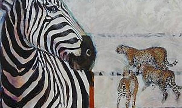 Hanne Galschiøts zebraer og leoparder i perfekt smukt streg. Andre kunstnere er langt inde i fantasiverdenen med deres dyr.